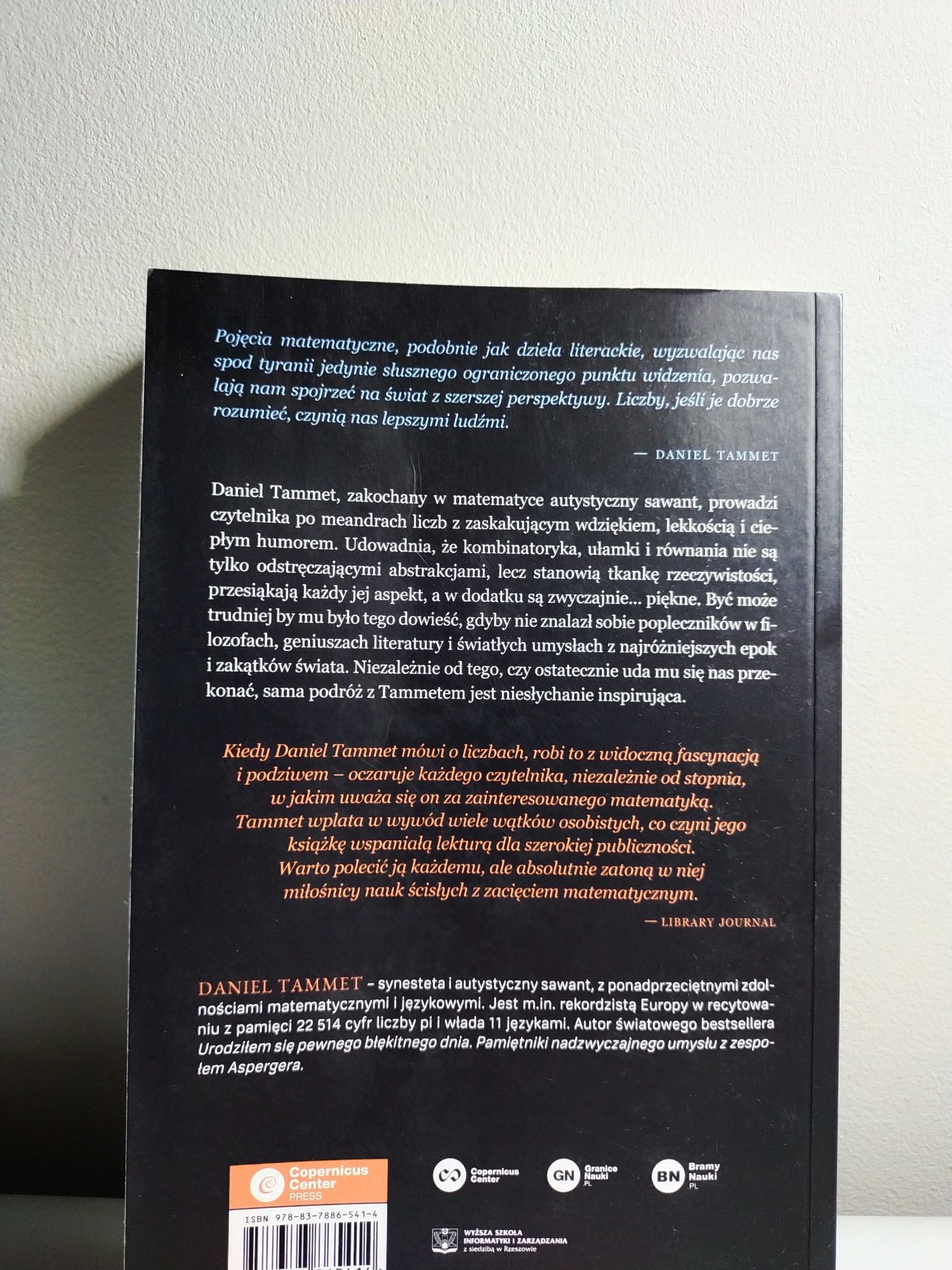 "Zanurzeni w liczbach" Jak matematyka kształtuje nasze życie