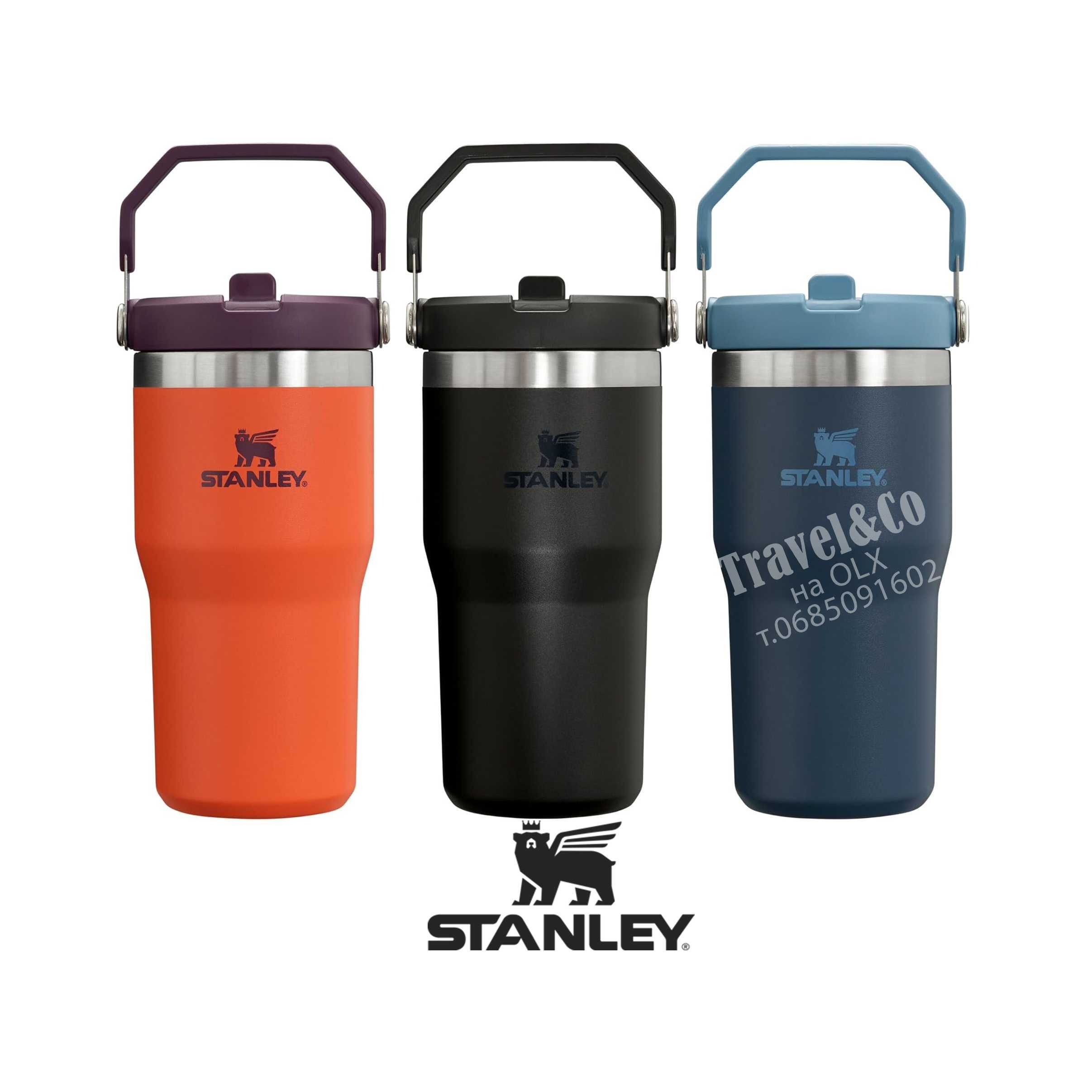 Термостакан Stanley IceFlow 591 мл (термос, quencher, стенлі)