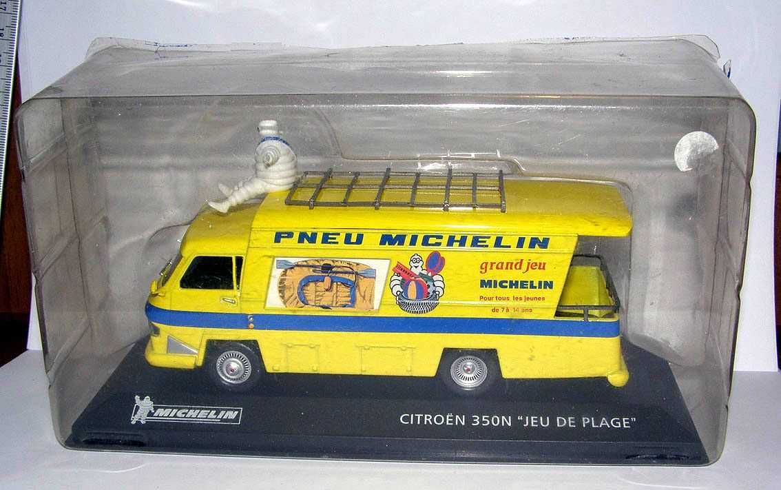 1964 Citroen 350N Pneu Michelin, 2006 Mini Cooper S (R56) м-б 1:43