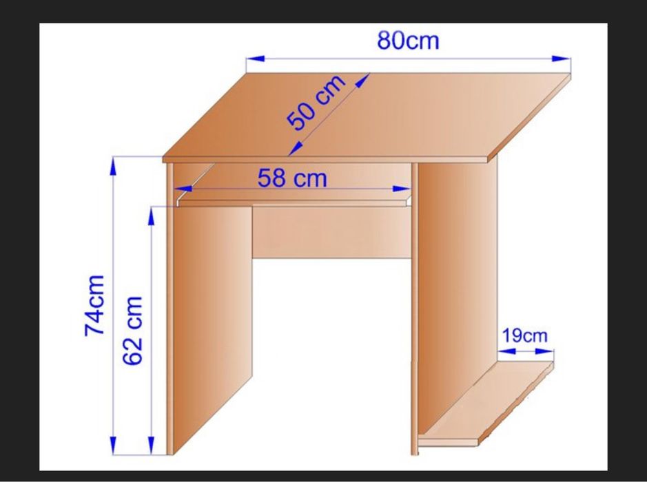 Biurko komputerowe nowe