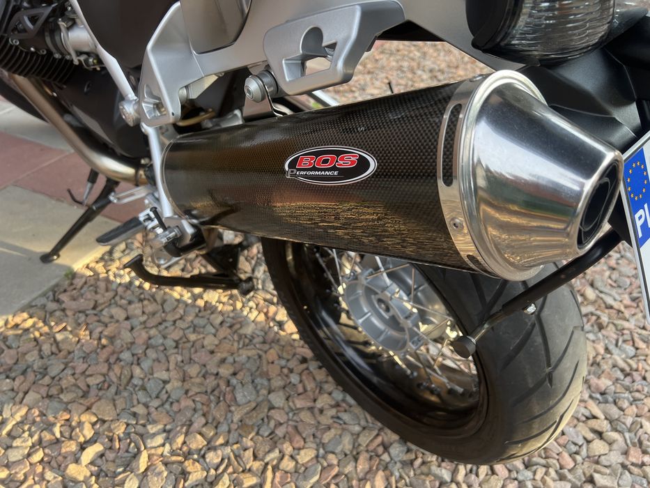 Wydech do Moto Guzzi Stelvio 1200,- BOS Performance Carbon