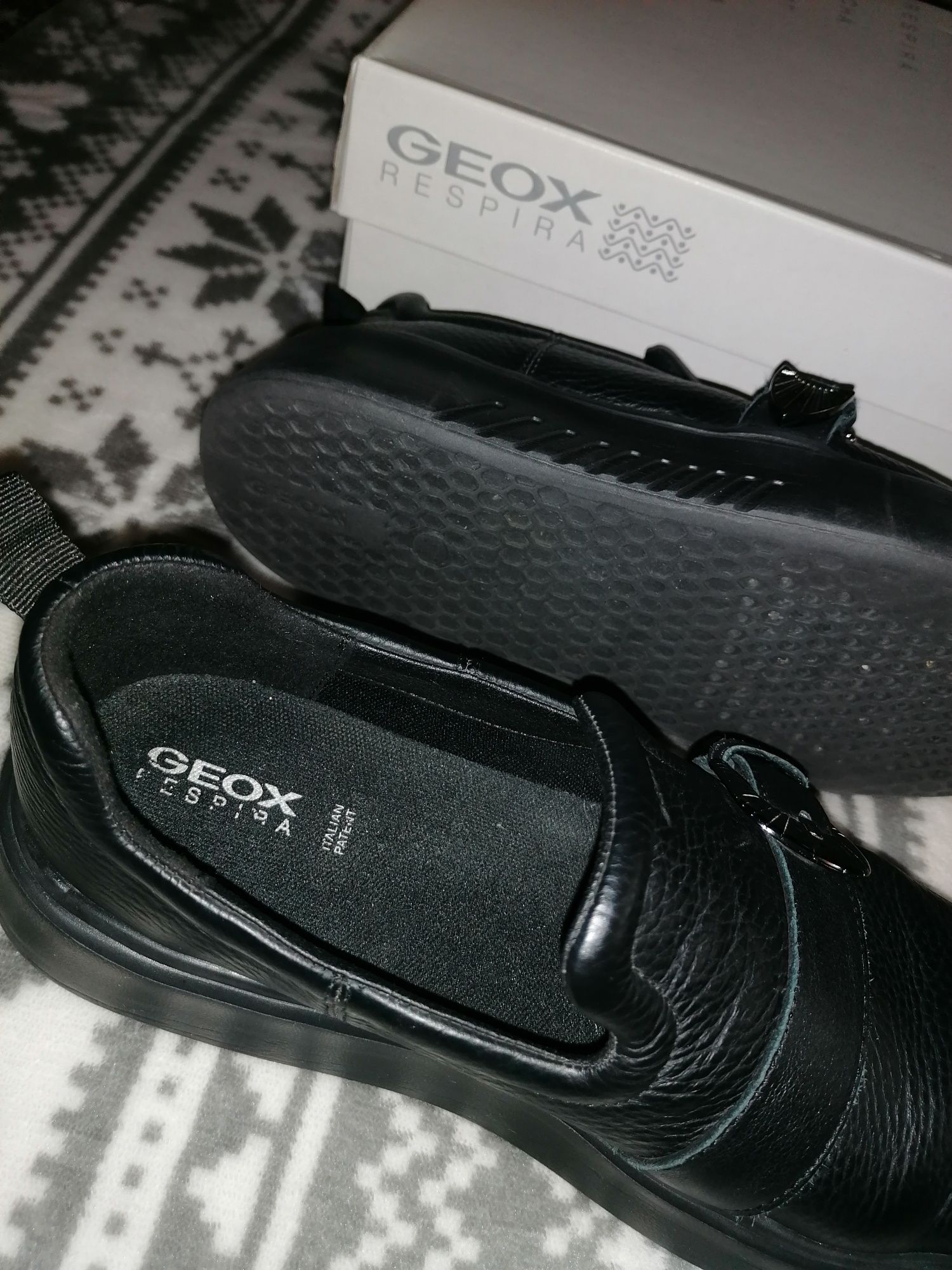 Мокасини Geox шкіра