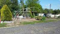 Konstrukcja stalowa namiot magazyn garaż hala folia ogrodnicza 12mb