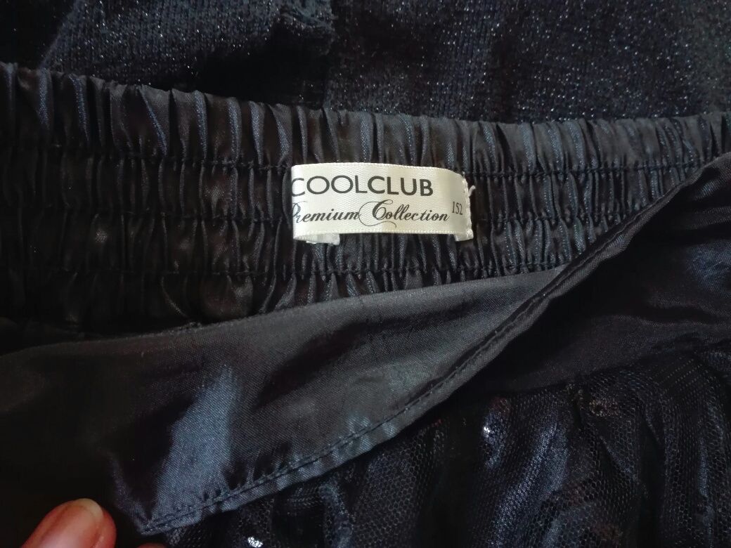 Komplet zestaw na zakończenie roku elegancki cool club bluzka spódnica