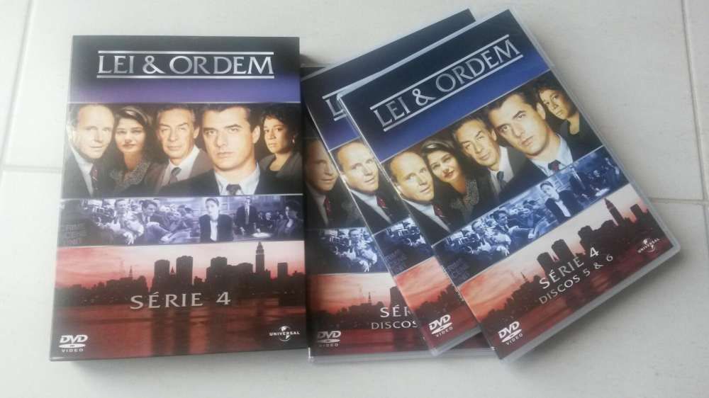 Dvds originais Lei & ordem temporada 4 novo