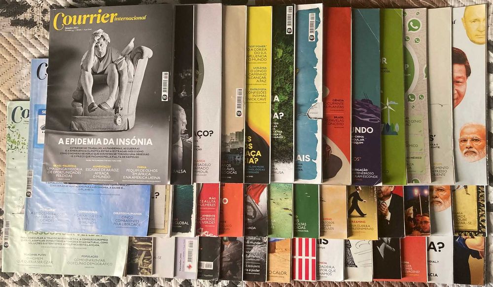 Revistas Courier Internacional [números na descrição]