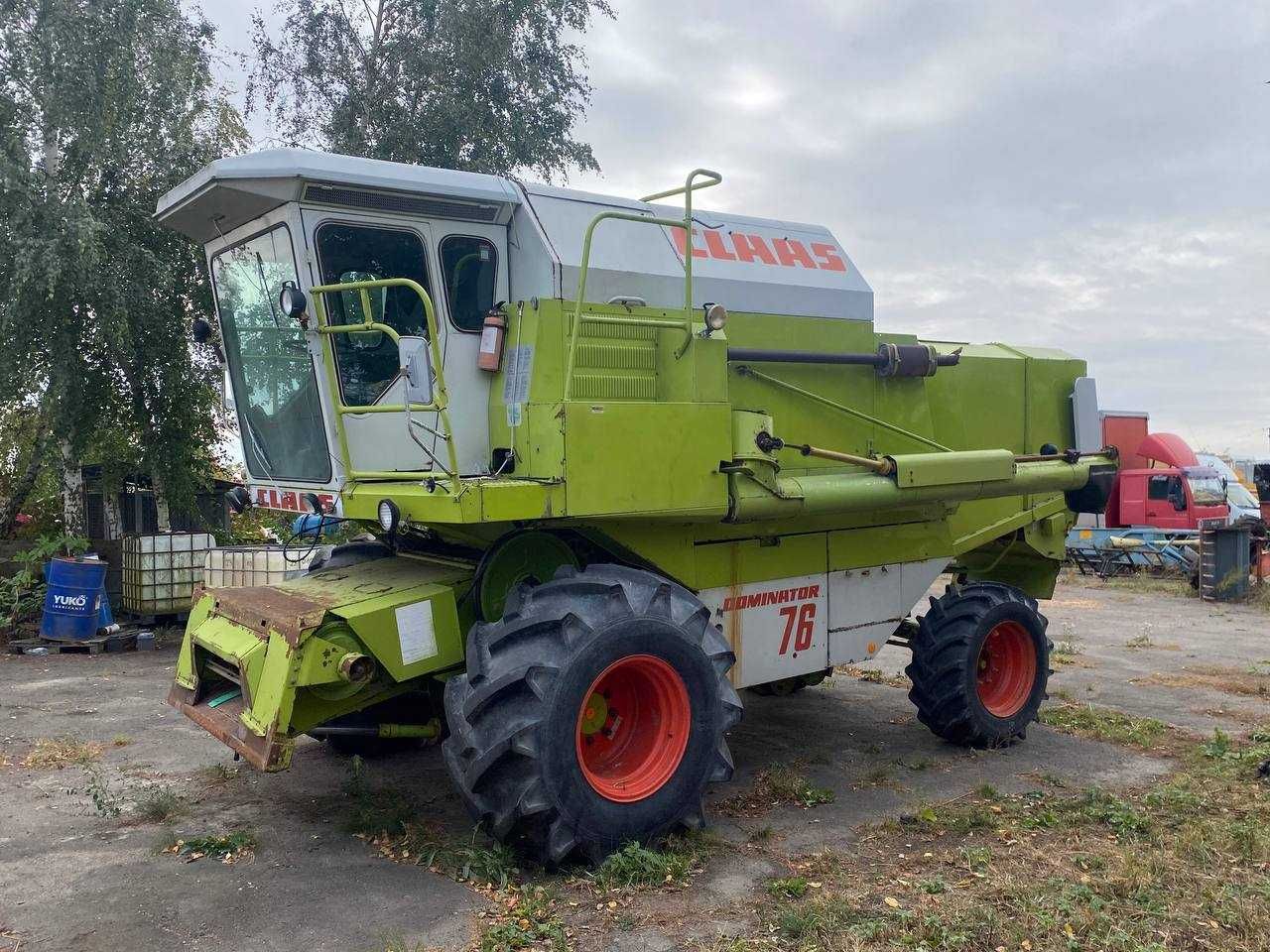 Комбайн Claas Dominator 76,78,98 із Норвегії 2000мт повнопривідний