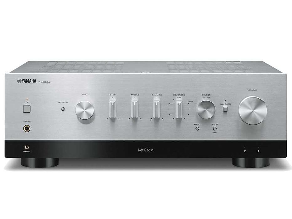 Yamaha R-N800A MusicCast Czarny Srebrny