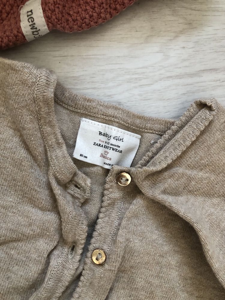Piękny sweterek ZARA 9-12 M