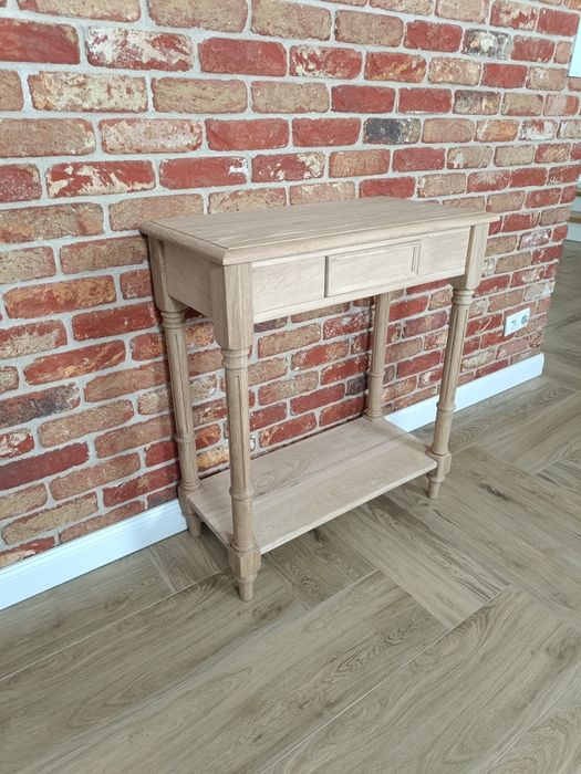 Konsola dębowa 72/35/82 cm