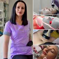 Косметолог чистка обличчя уз кавітація Пресотерапія