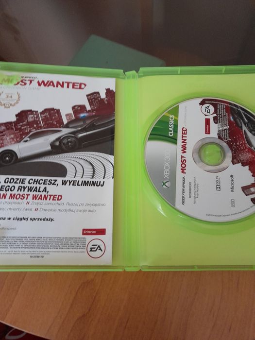 Need for Speed Most Wanted. X BOX 360
