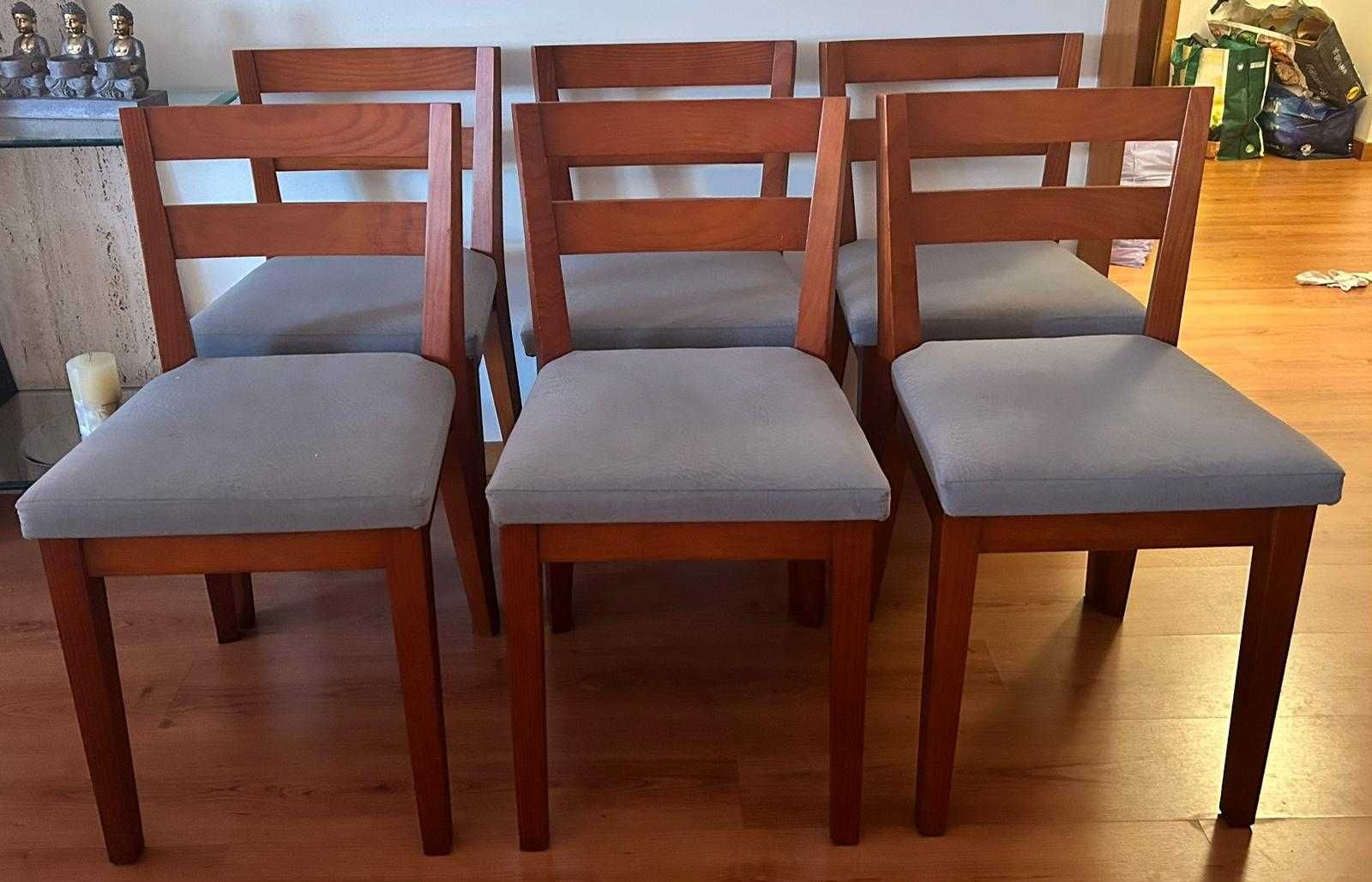 6 Cadeiras de Cerejeira