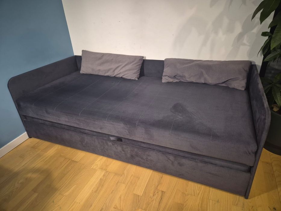 Tapczan młodzieżowy 90x200 z podwójną funkcja spania