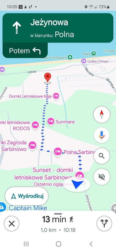 Od 6.08 wolny domek morze SARBINOWO basen jacuzzi