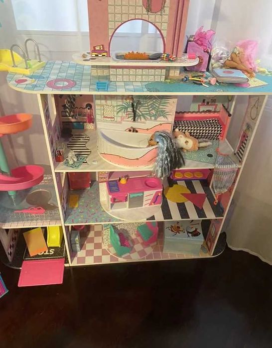 Домик кукольный с мебелью LOL Surprise OMG