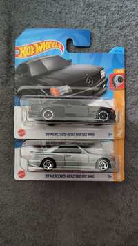 Nowy Hot Wheels  2x 89 Mercedes SEC 560 AMG