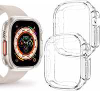 Capa transparente Apple iwatch 9 41 45/44 40/49 proteção ultra ecrã tela