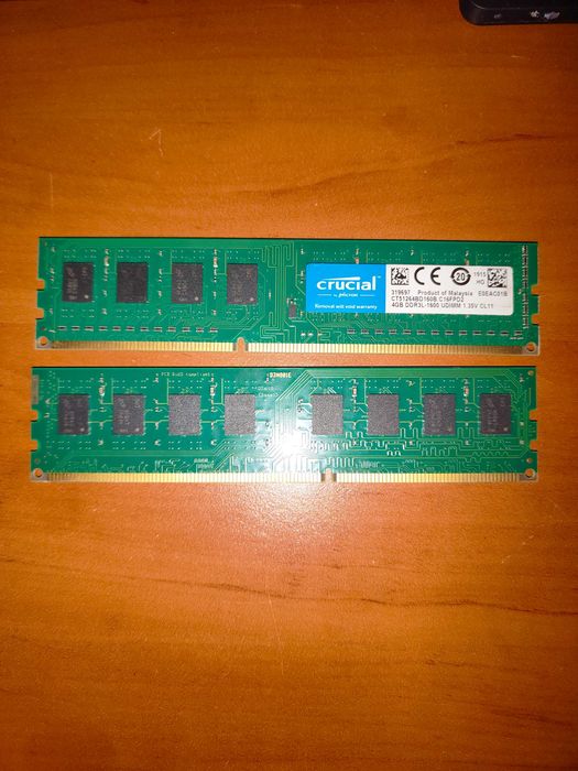 DDR 3 2x4 gb w idealnym stanie