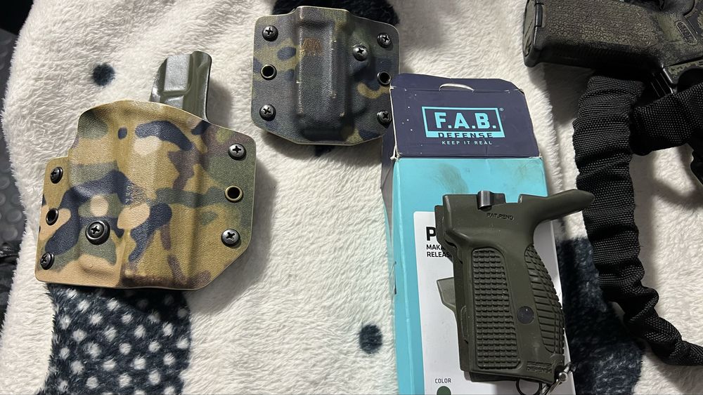 Продам кобуру ATA Gear та руківʼя FAB defence до ПМ