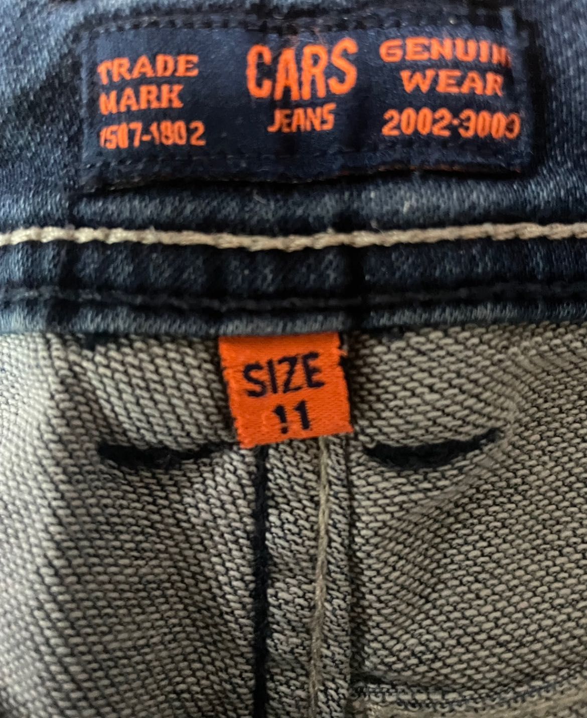 Spodnie chłopięce jeansy CARS JEANS 11 lat SLIM