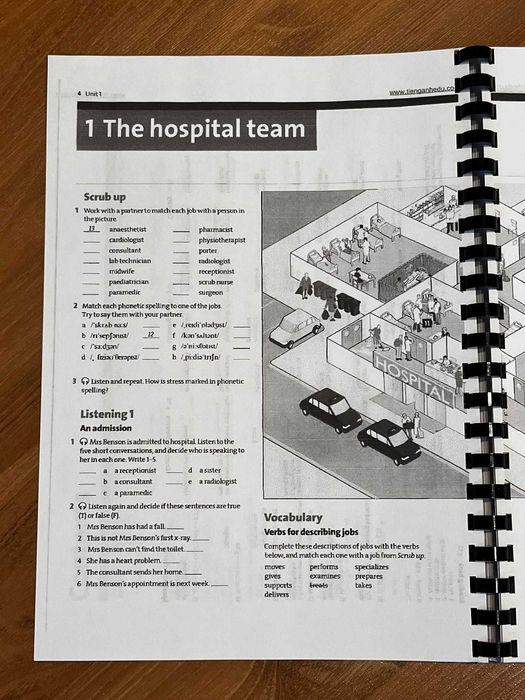 Oxford English for Careers Student's Book Nursing 1