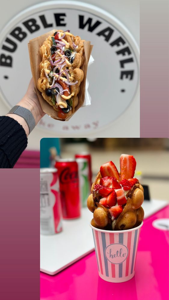 Gotowy biznes Bubble Waffle