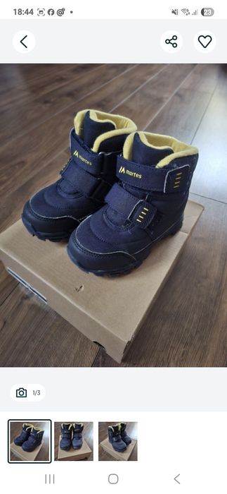 Buty chłopięce trzewiki zima rozmiar 25