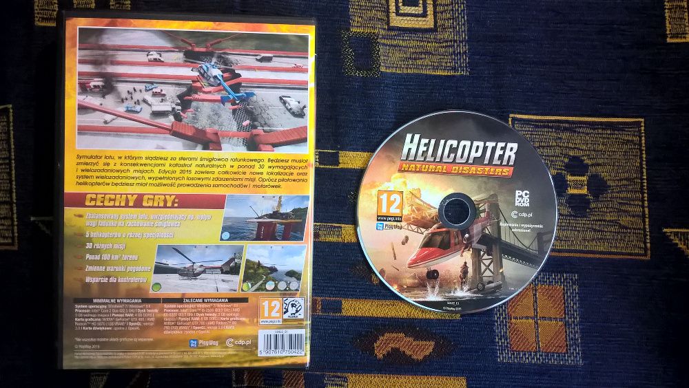 Helicopter Natural Disasters Gra Na PC PL stan 6/6