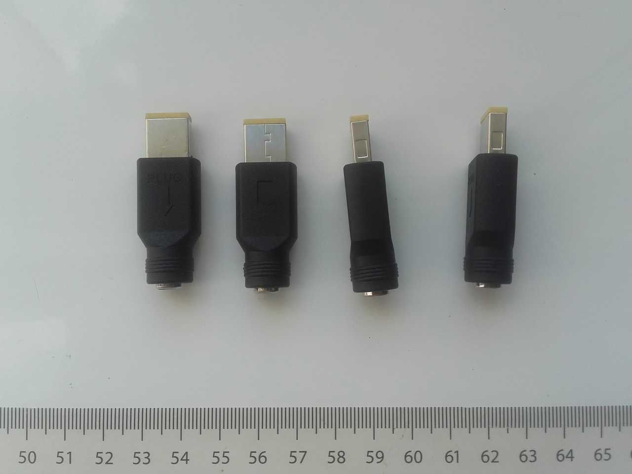 Adapter, przejściówka lenovo z DC 20V 5.5x2.1mm żeńska okrągła do pros