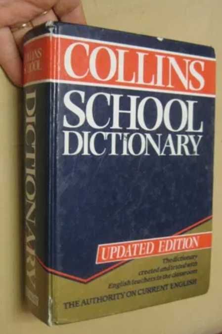 книга словарь английский COLLINS SCHOOL DICTIONARY updated edition