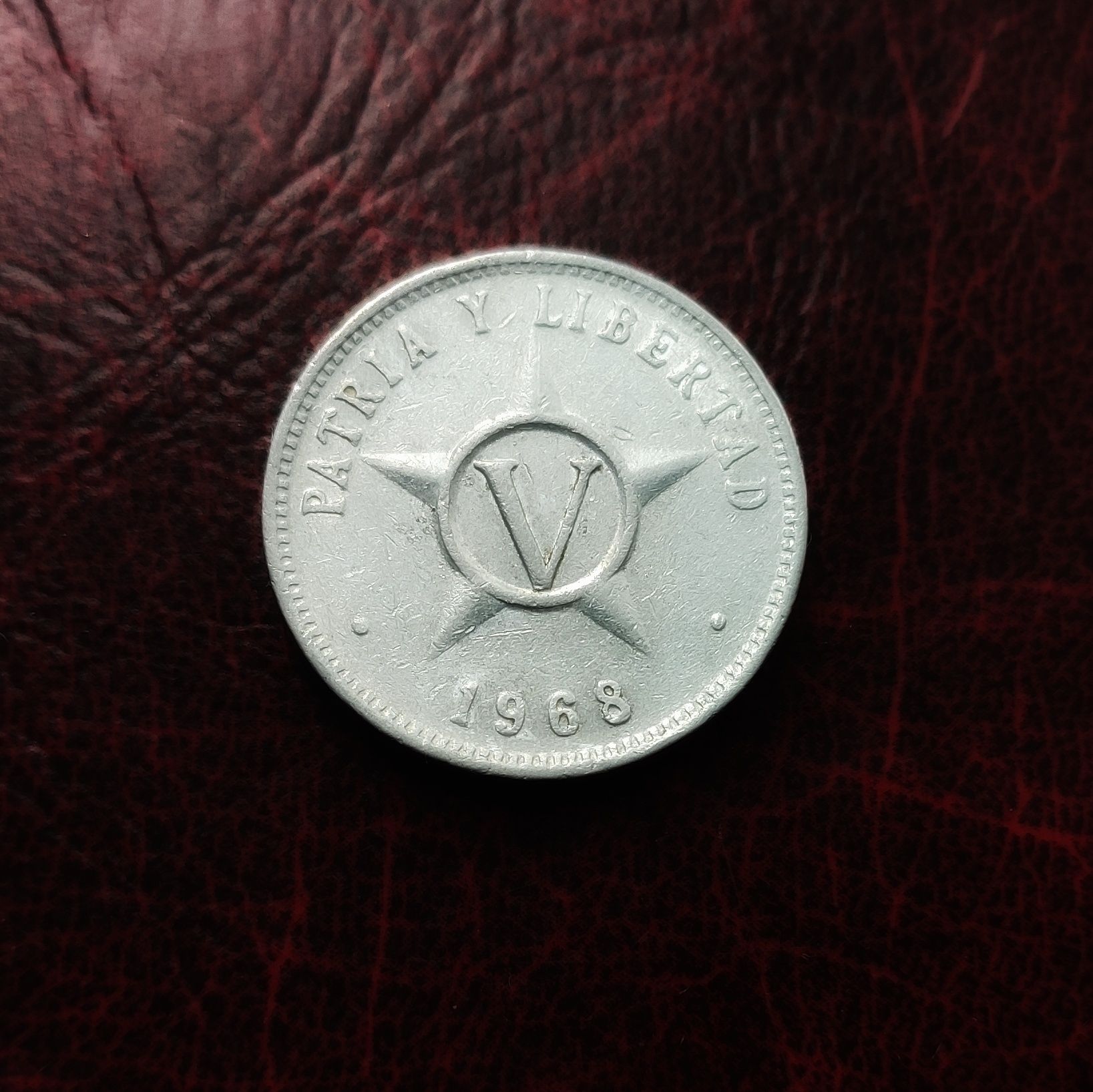 5 Centów z 1968 roku - Kuba