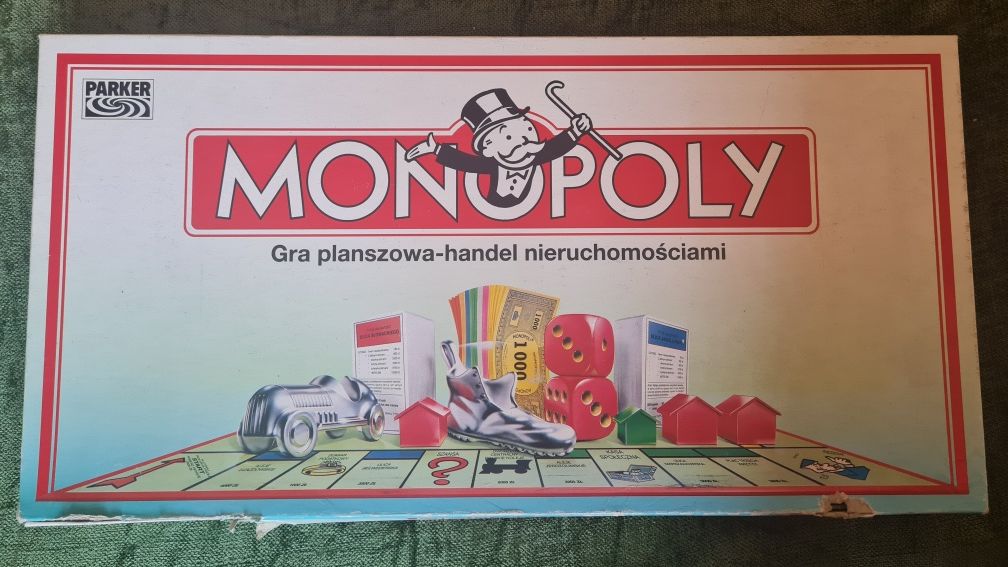 Gra planszowa - Monopoly wersja polska