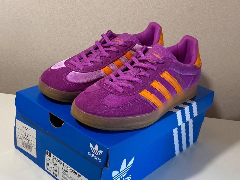 Кроссовки Адидас Женские 38 размер кеды Adidas Gazelle W 23,8 см