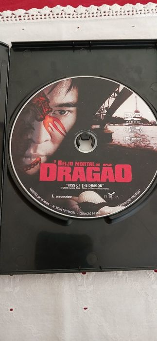 Dvd O beijo mortal do dragão, original