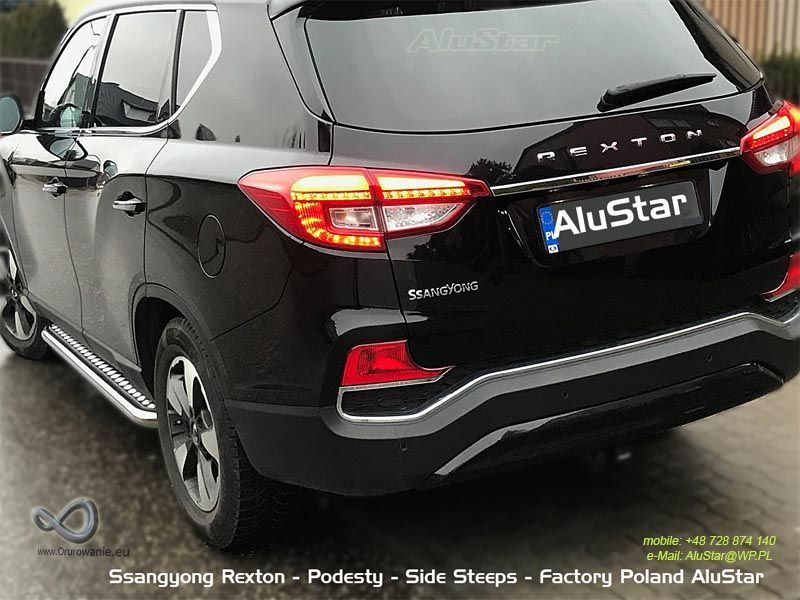 SsangYong Rexton Oruowanie Podesty