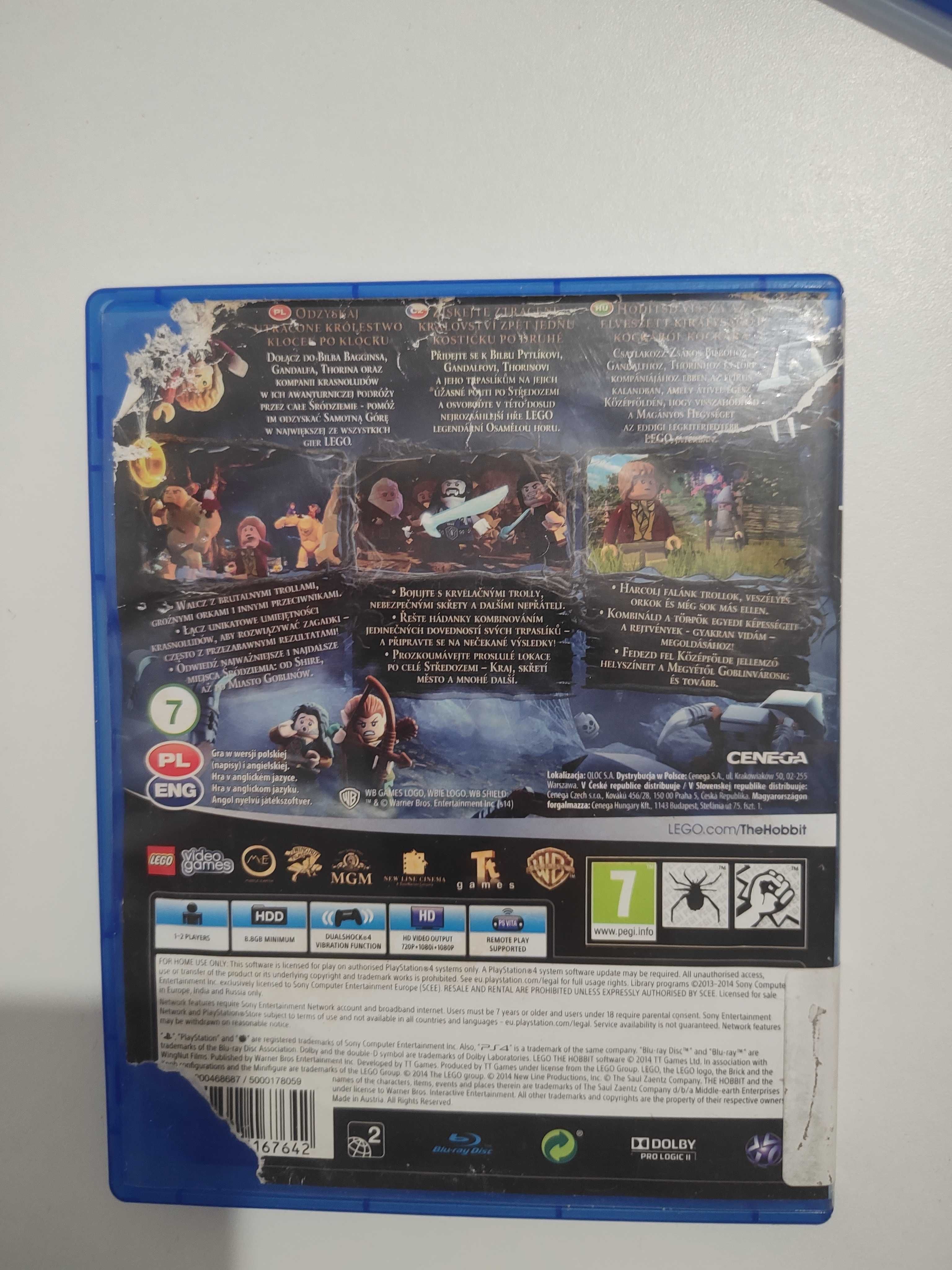 Lego The Hobbit PlayStation 4 Lego the hobbit Ps4 gra Lego
