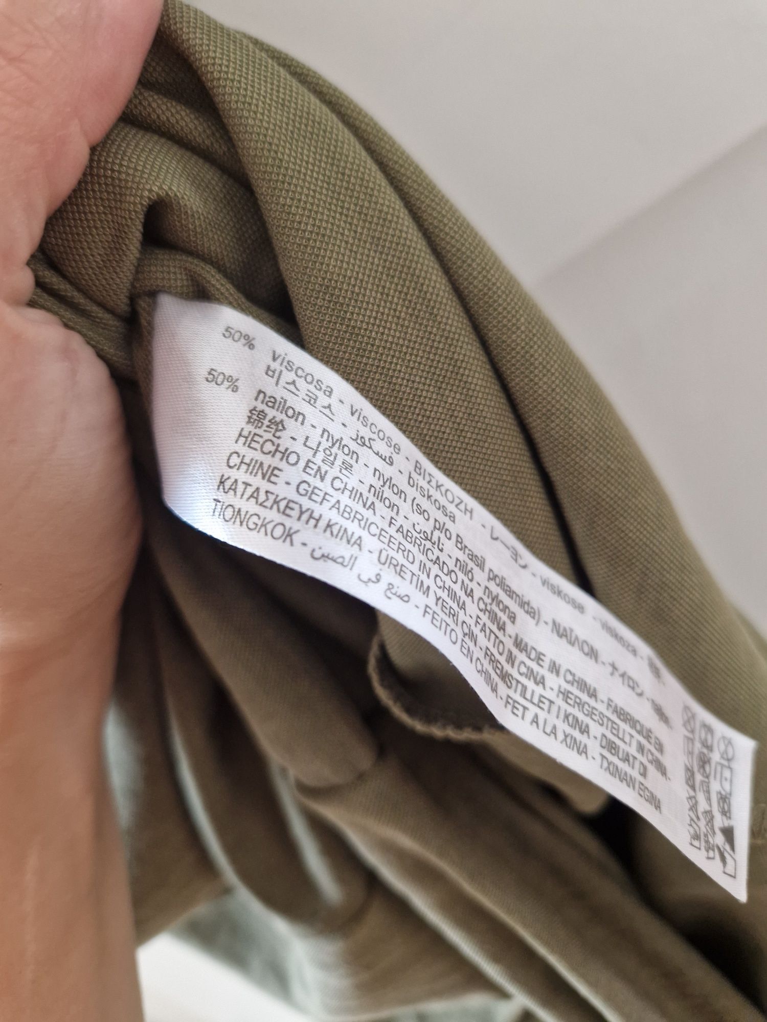 Zara sukienka M 38 kopertowa odcinana