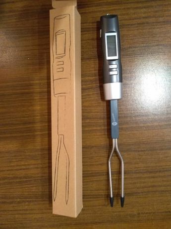 Sonda, termometr do mięs - widelec