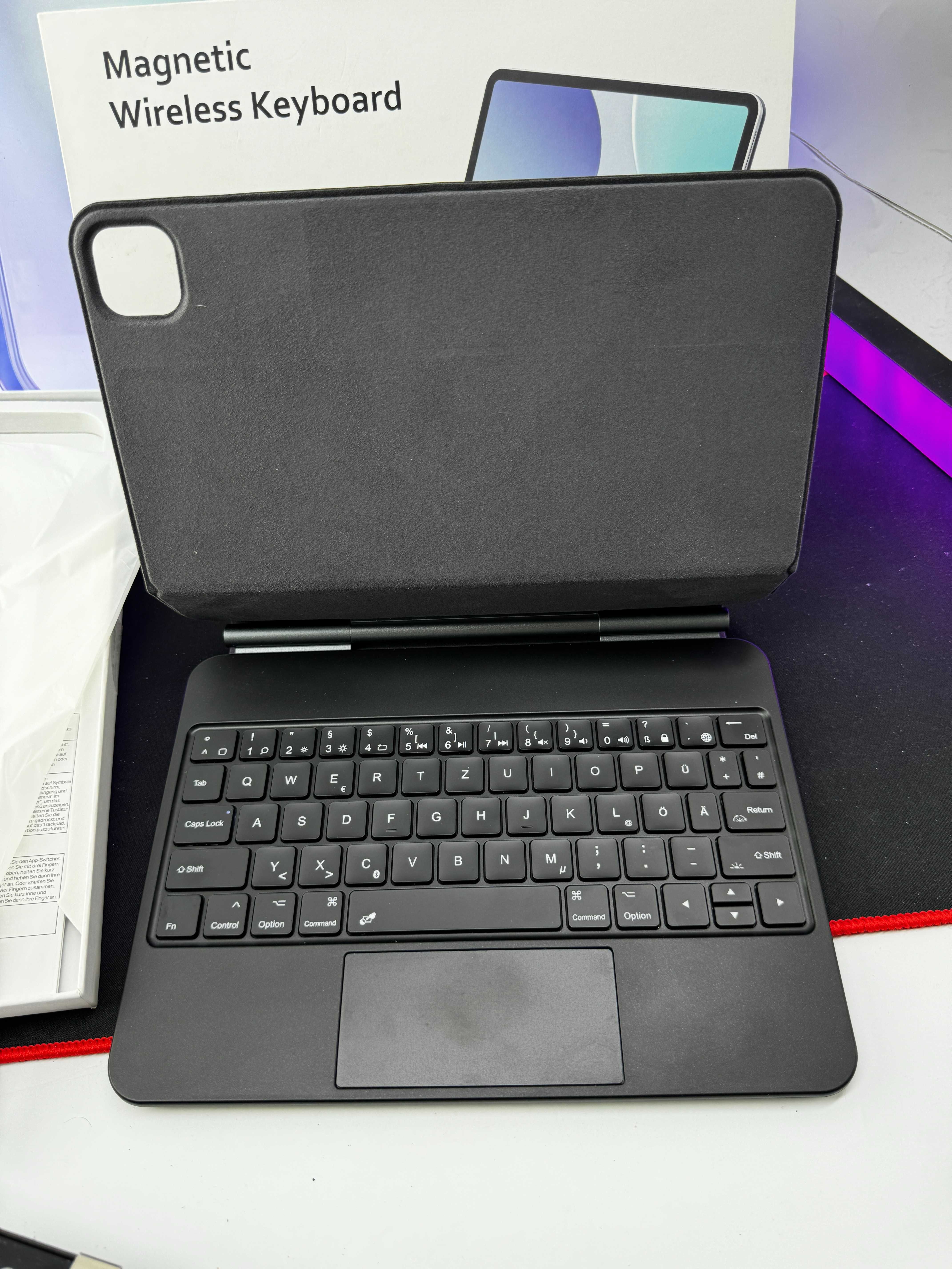 Чохол з магнітною клавіатурою TECURS kc 004 iPad Air M2 Air 5 4 Pro 11