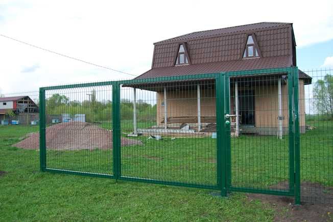 Распашные ворота - изготовление и установка. Любой внешний вид