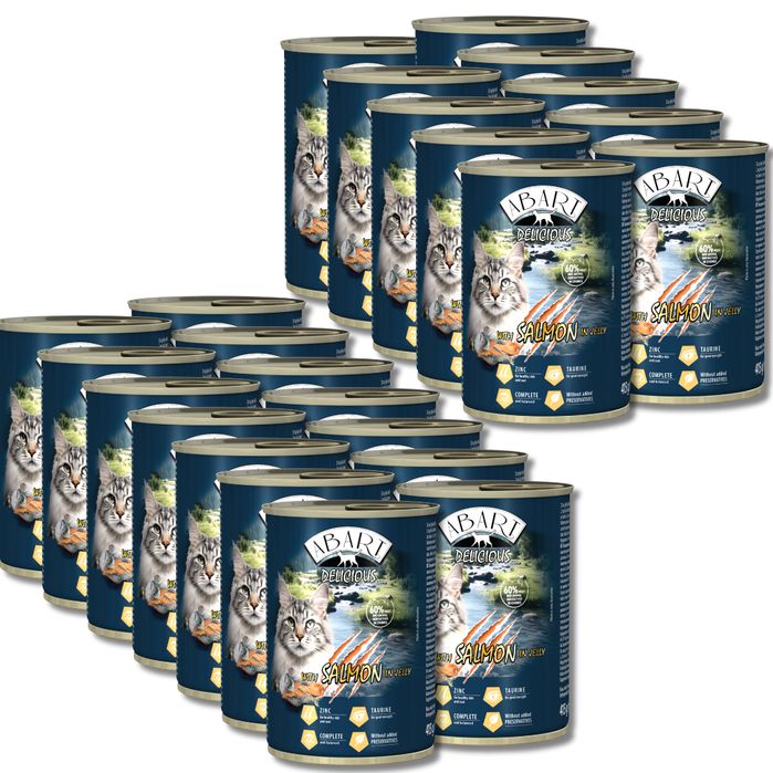 Abart Delicious dla kota 24x415g Łosoś w galaretce  t 3,99zł/szt