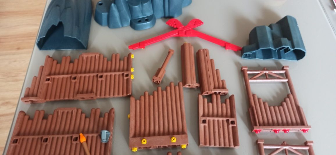Playmobil elementy domu, twierdzy Wikingów