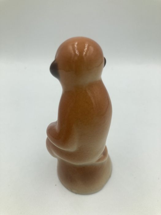 Figurka porcelanowa małpka, ZSRR lata 70te