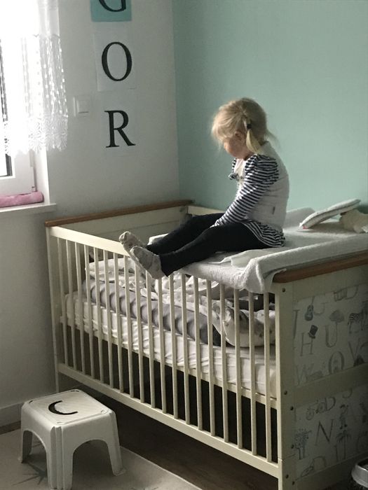 Duże łóżeczko BRW