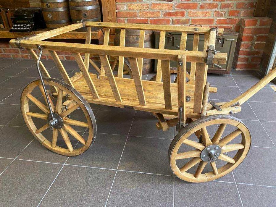 Wóz drewniany, antyk, ludowy