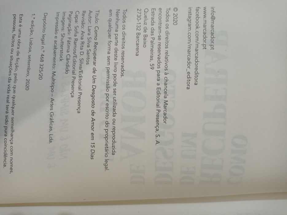 Como recuperar de um desgosto de amor em 15 dias - Lara Silva Santos
