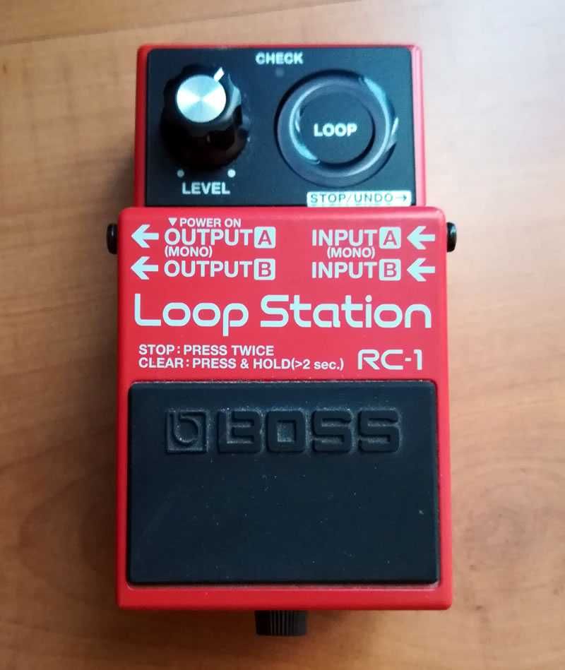 Loop station Boss RC-1