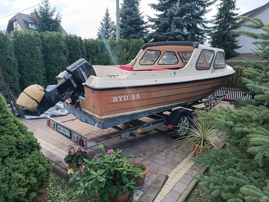 Łodz kabinowa Ryds camping
Wymiary 
Długość 565cm
Szerokość 220cm
Wa