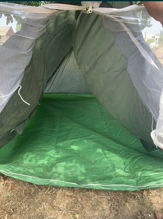 Палатка туристическая двухместная компактная лёгкая